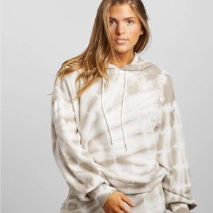 Z Supply Eva Spiral tie die hoodie size Small